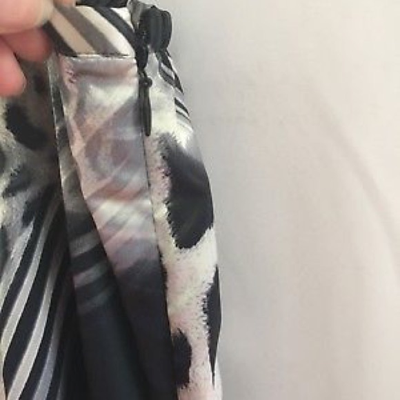 Chicos 3 Women's Skirt Plus Animal Print Lined - Picture 3 of 5